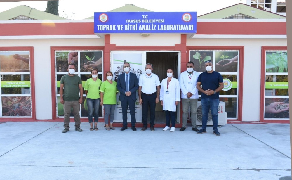 Tarsus Belediyesi ‘Toprak ve Bitki Analiz Laboratuvarı’ kurdu