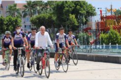 Akdeniz Belediyesi, bisiklet severleri buluşturdu