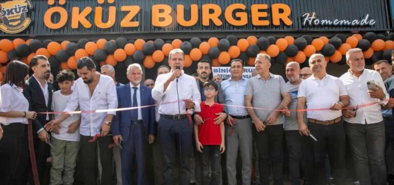Öküz Burger Üniversite Şubesi açıldı