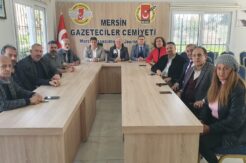 Mersin Beşiktaşlılar Derneği’nden gazetecilere ziyaret